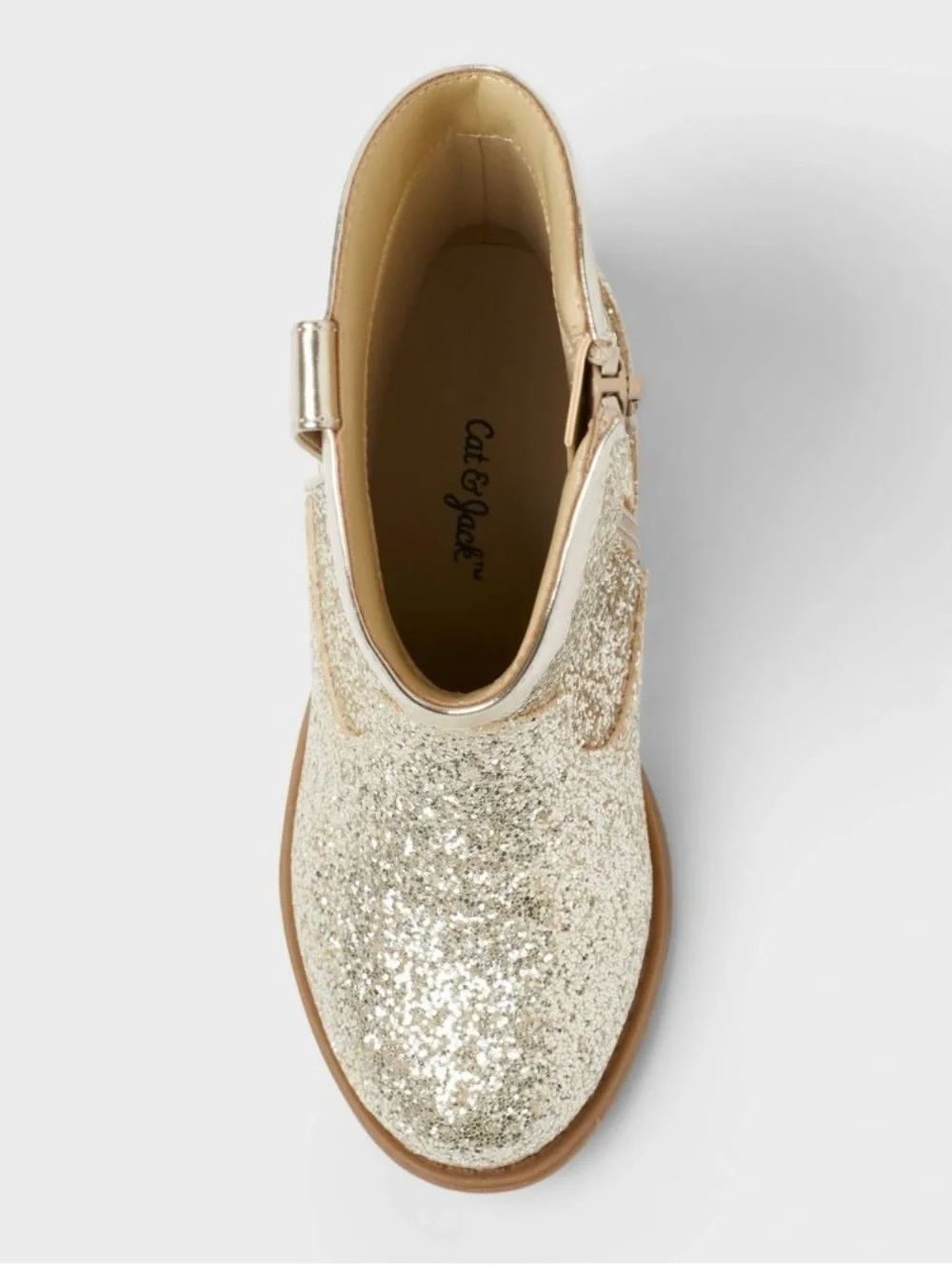 Cat & Jack Girls'. Toddler Dallas Glitter Cowboy Boots